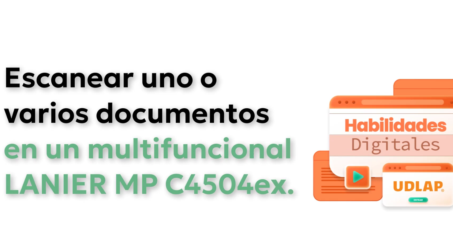 MP C4504ex – Escanear