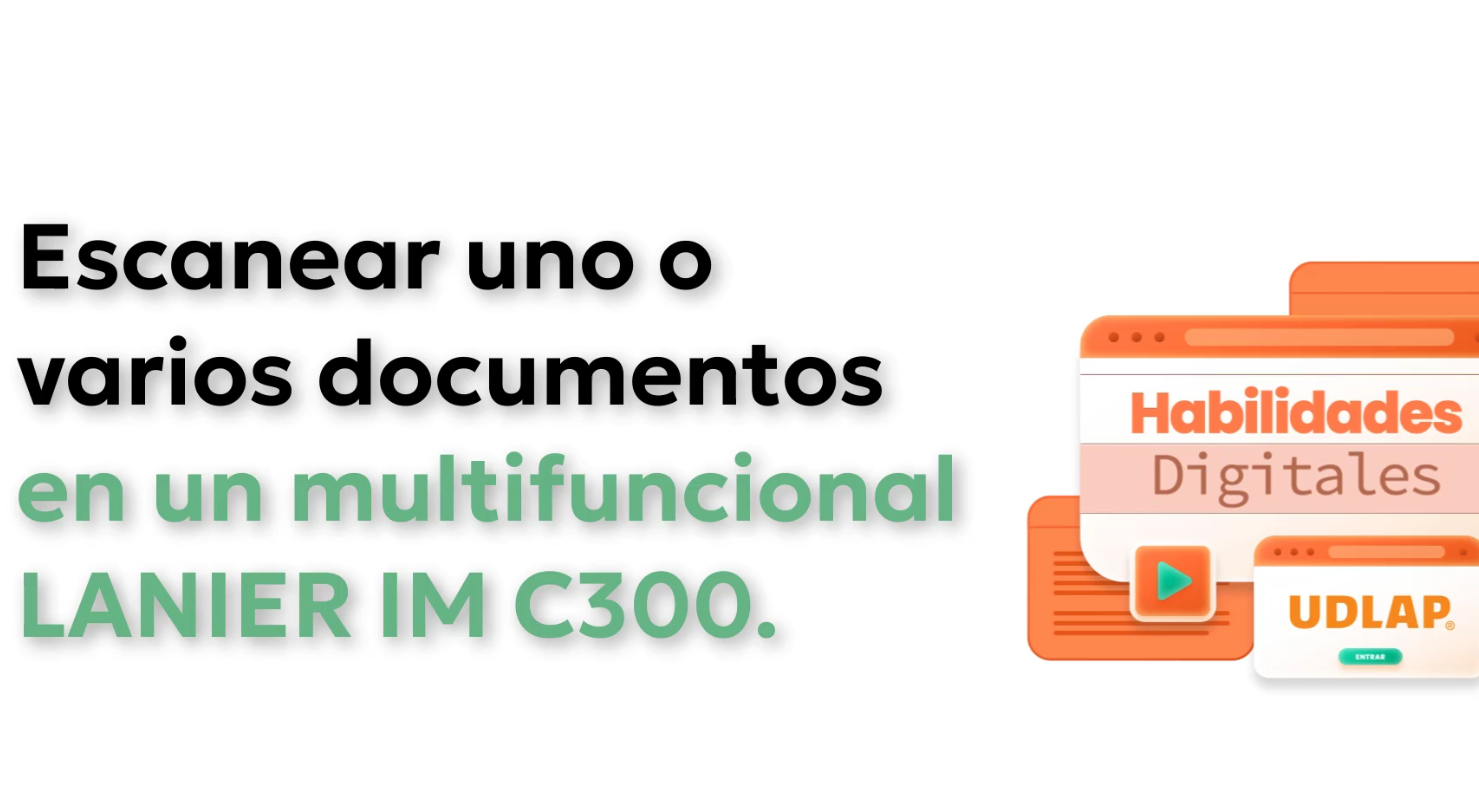 IM C300 – Escanear